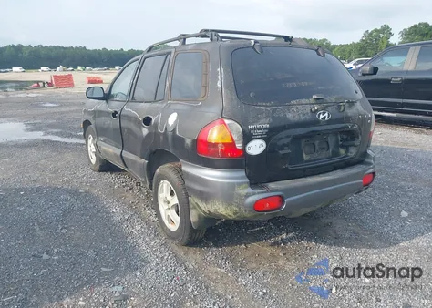 2002 Hyundai Santa Fe Gls/Lx из США, поврежденный, VIN KM8SC13D72U335137